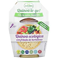 Golden Organic Quinoa Cocida con Salsa Fritada Ecológico - Paquete de 15 x 205 gr - Total: 3075 gr